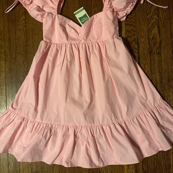 Pants Store,Elegant Pink Mini Dress, NWT, Size Large - Picture 11 of 12